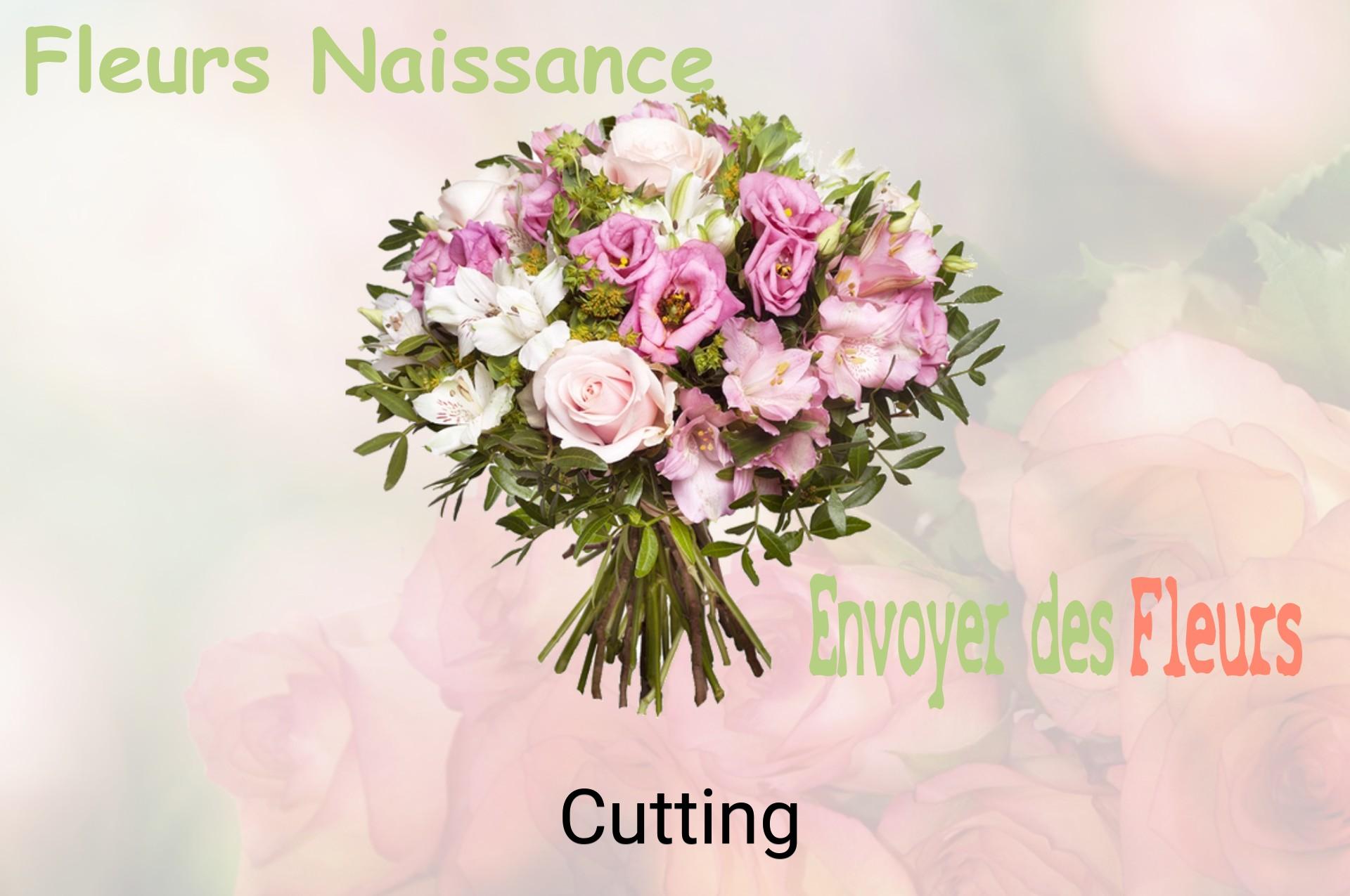 Bouquet de fleurs de naissance livré à Cutting